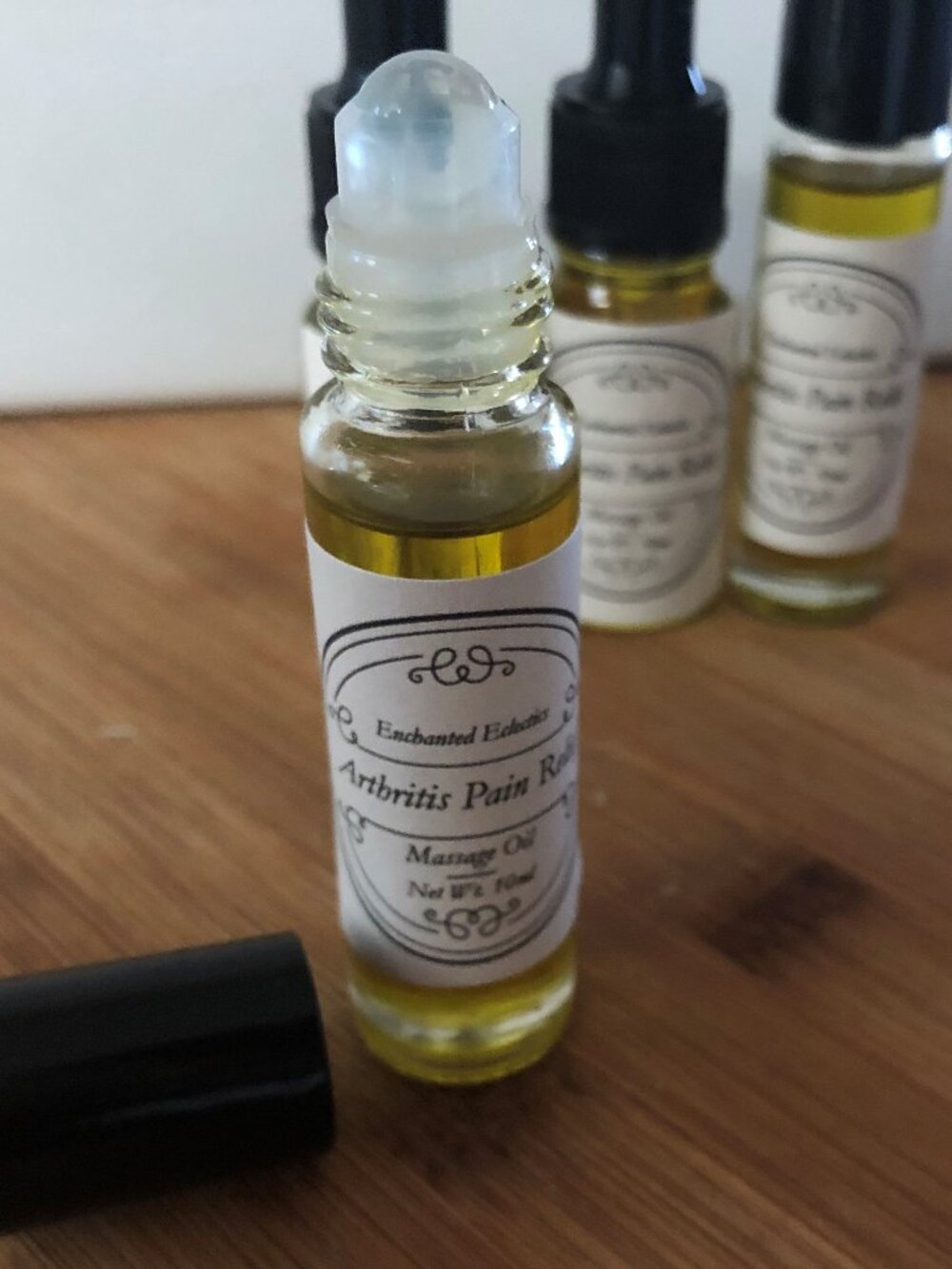 Arthritis Pain Relief Oil Blend *Fast Pain Relief Massage Oil * ORGANIC * VEGAN